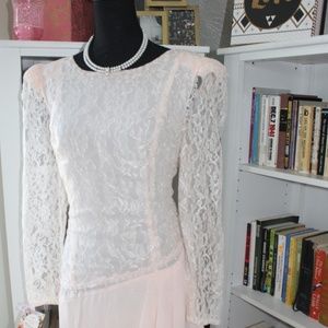 Lace Pink Dress